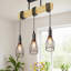 4 - Light Matte Black Lantern Pendant