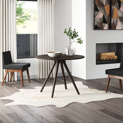 Raminez Round Solid Wood Dining Table