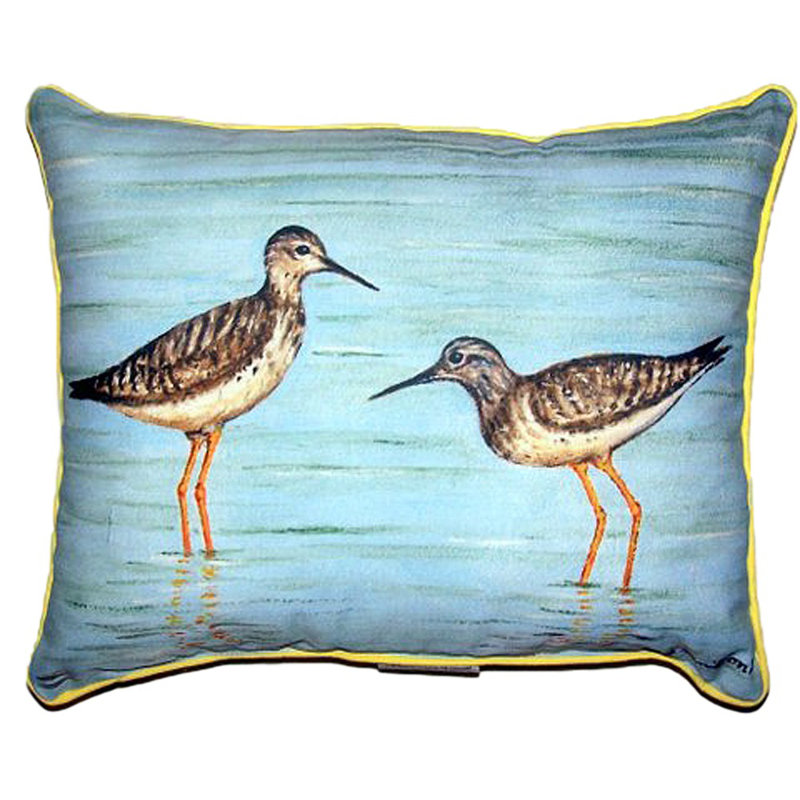 Housse et insert de coussin carré extérieur, Petit