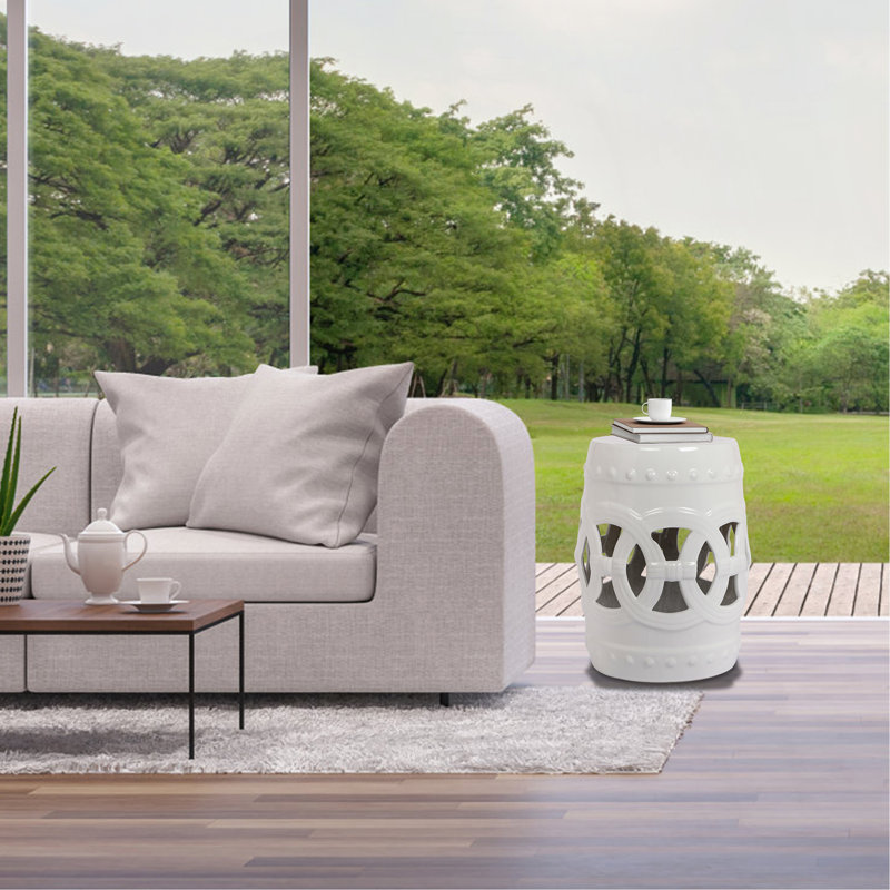 Tabouret décoratif de jardin 17 po H
