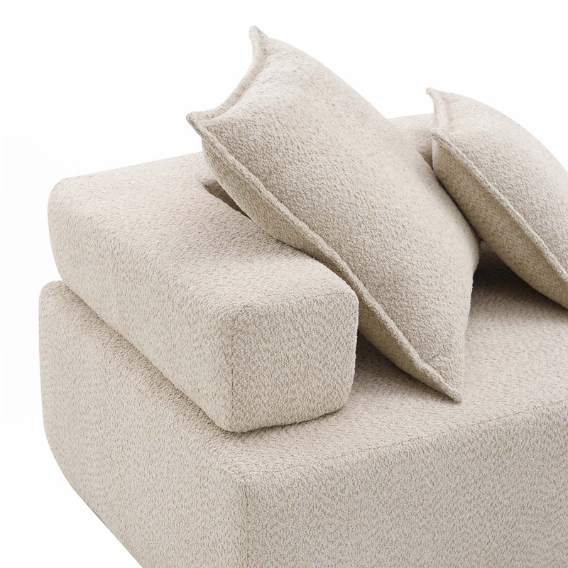 Boneless Oversized Modular L Shaped Sectional Sofa