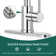 Single handle kitchen faucet with two pull-down water outlet modes