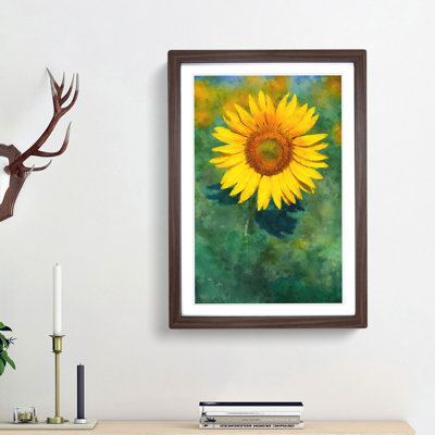 The Sunflower - Picture Frame Painting Print