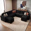 Canapé-lit modulaire rembourré avec rangement Hoelscher-131563183