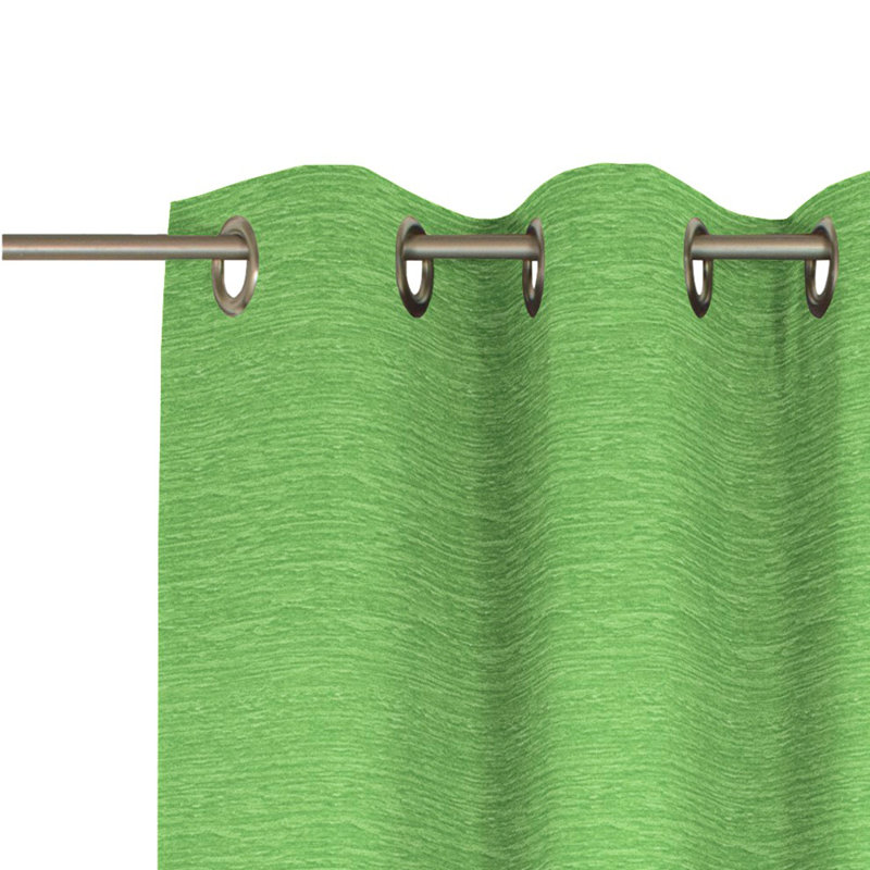 Breedlove Eyelet Room Darkening Single Curtain, 130cm Width x 145cm Drop, Apple