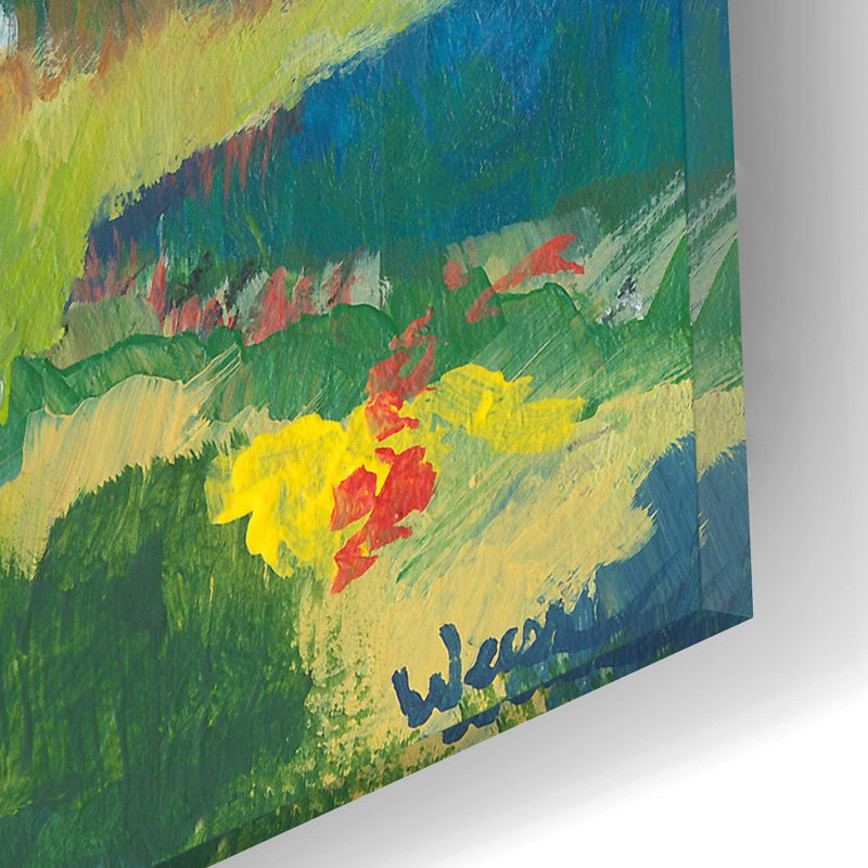 «Pacific Coast» par Jan Weiss, art mural en verre acrylique