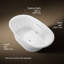 Baignoire tourbillon en acrylique 72 po x 42 po avec chaufferette-51403987