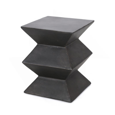 Outdoor Lightweight Concrete Side Table