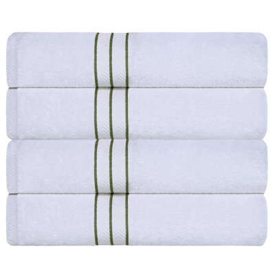Josann 4-Piece Turkish Cotton Bath Towel Set