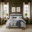 Indali Mocha/Charcoal Standard Cotton 2 Piece Coverlet Set-73813247