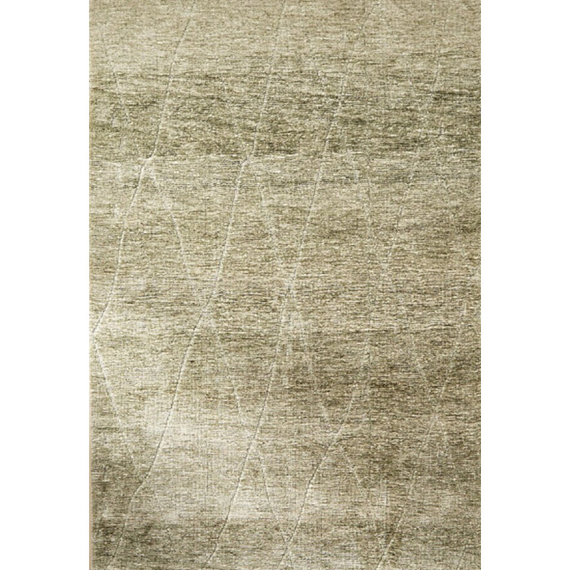 Rug Branch Sovana 5' x 8' (5'3" x 7'7") Olive Green Tonal Solid Indoor Area Rug, Comtemporary, Medium Pile, Stain-Resistant Carpet - Living Room, Bedroom, Dining Room, and Kitchen