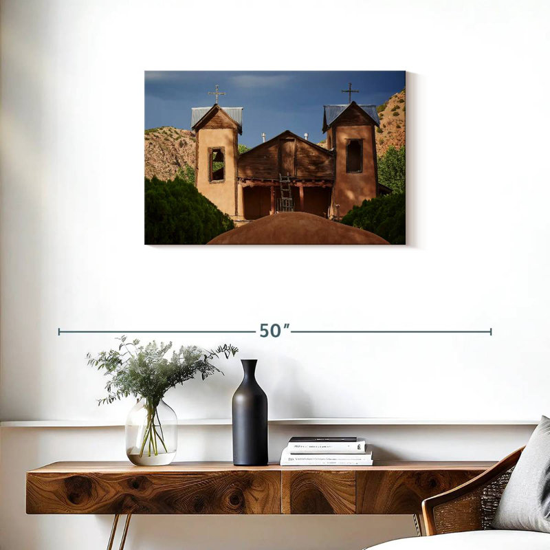 El Santuario De Chimayo, 20" H x 30" W