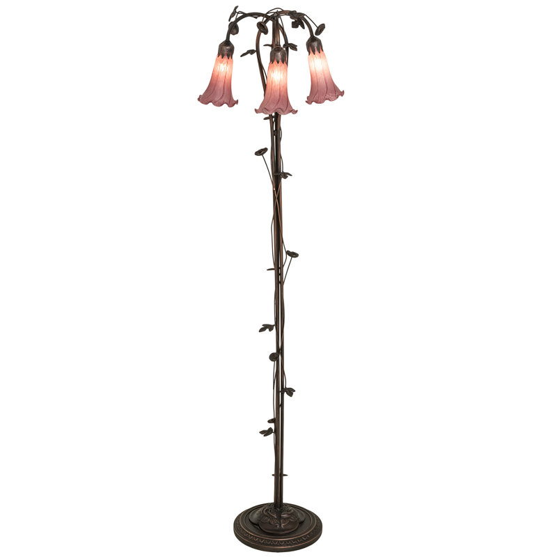 Sinagra Floor Lamp, Lavender