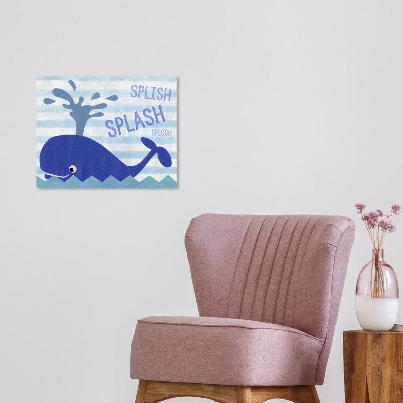 Art sur toile de splash Dutton, H 17 po x l 20 po x P 1,5 po