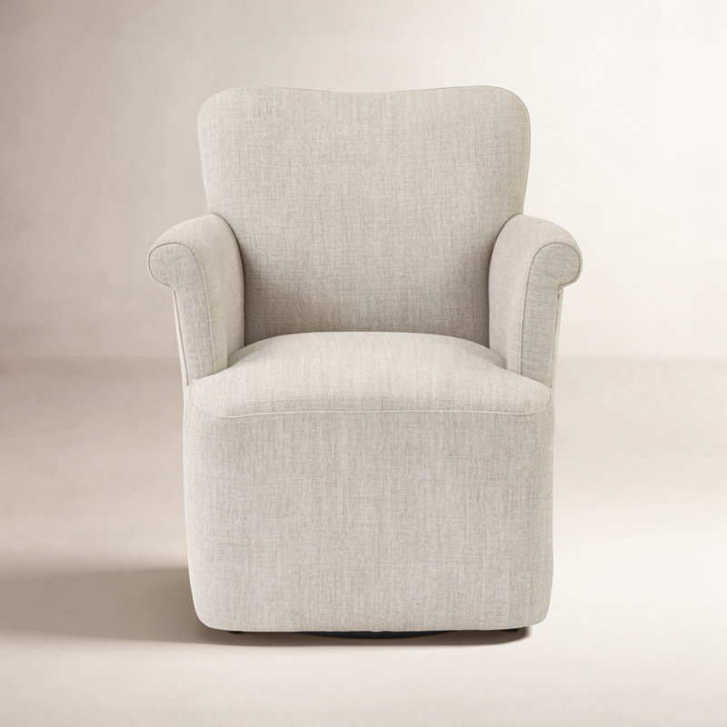 Camellia Swivel Chair, Alcala Wheat