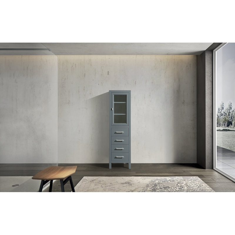 Tour de rangement en lin h 65 po x l 18 po Highland Creek