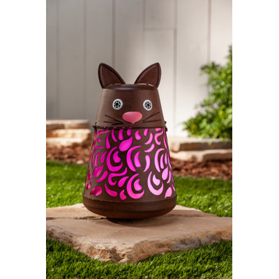 Cat Metal Garden Statue