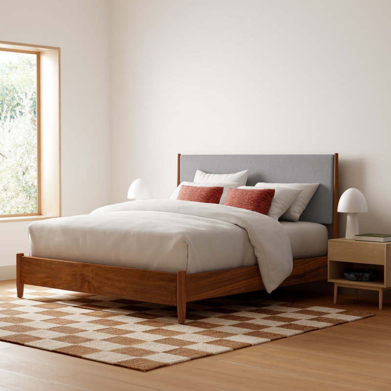 Williams Upholstered Panel Bed, King