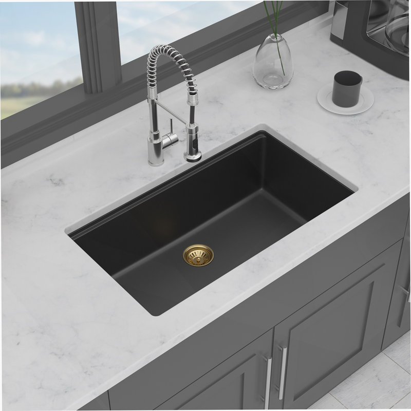 Kitchen Sink, Undermount Single Bowl Kitchen Sink