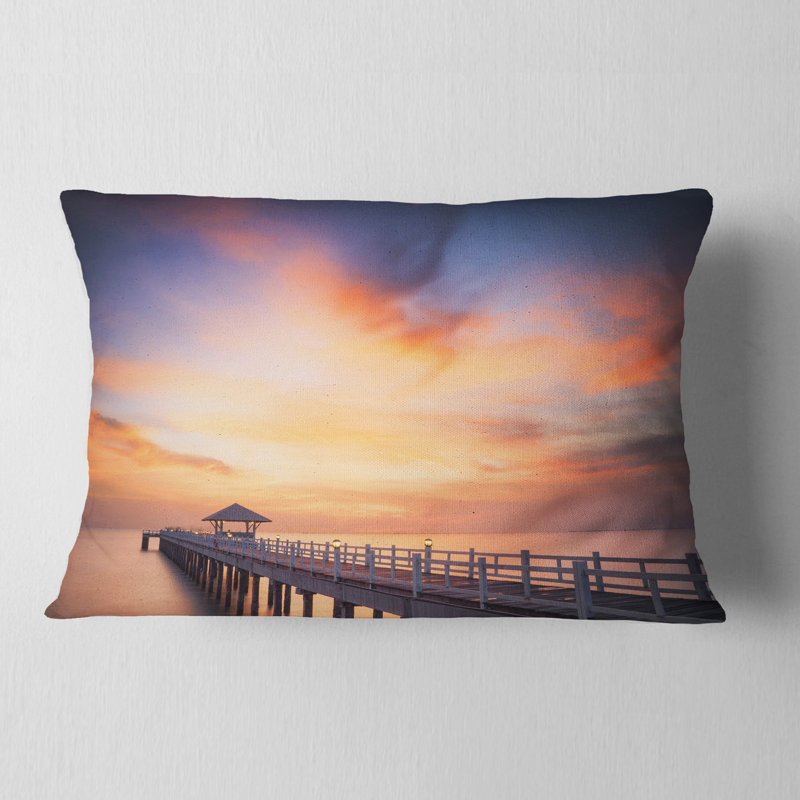 Coussin Sea Infinite, Rectangle, 12 po x 20 po