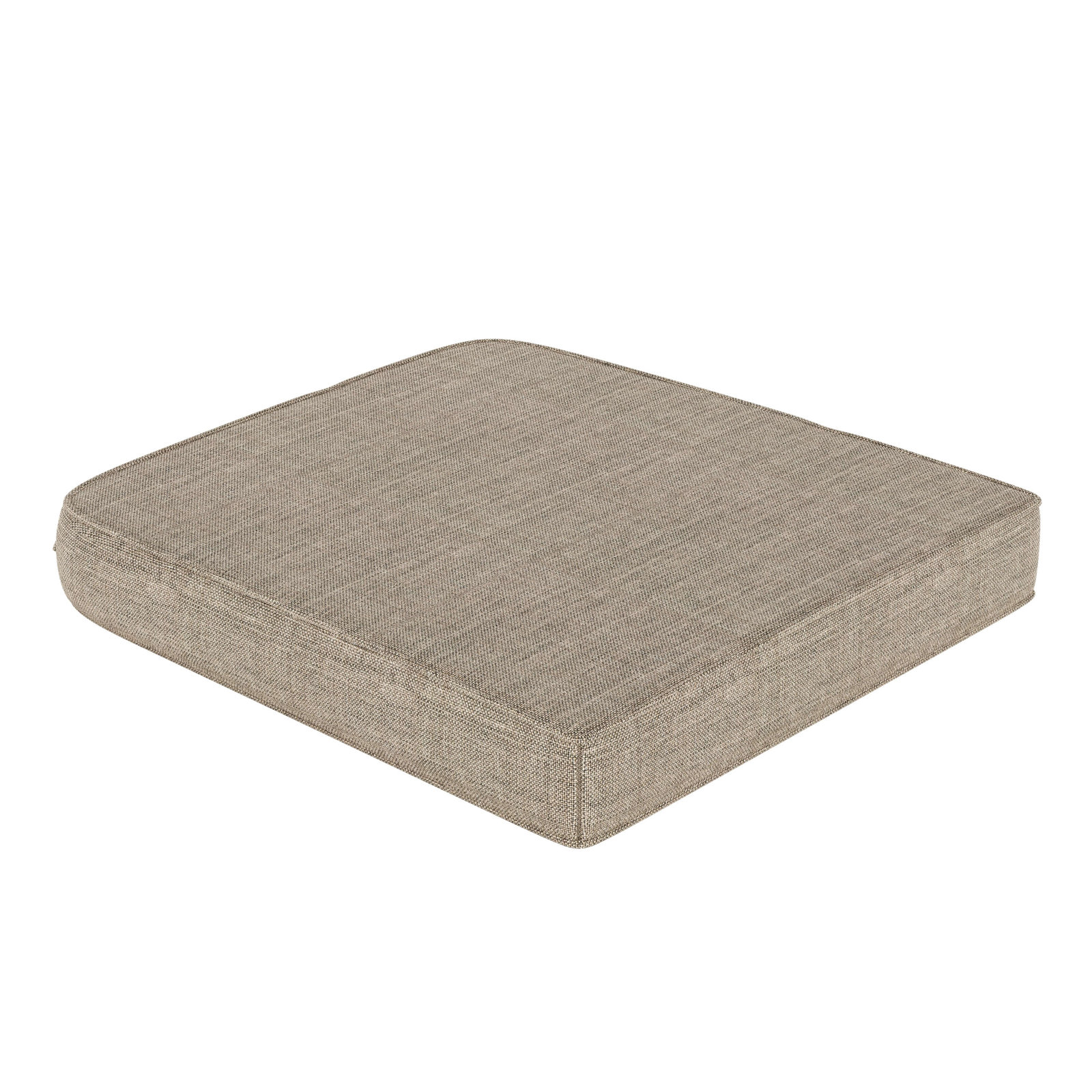 Sunbrella® Seat Cushion, Cast Shale Sunbrella® Plainweave, 20" W x 18" D