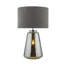 Wycliffe Table Lamp Smoked Glass With Shade
