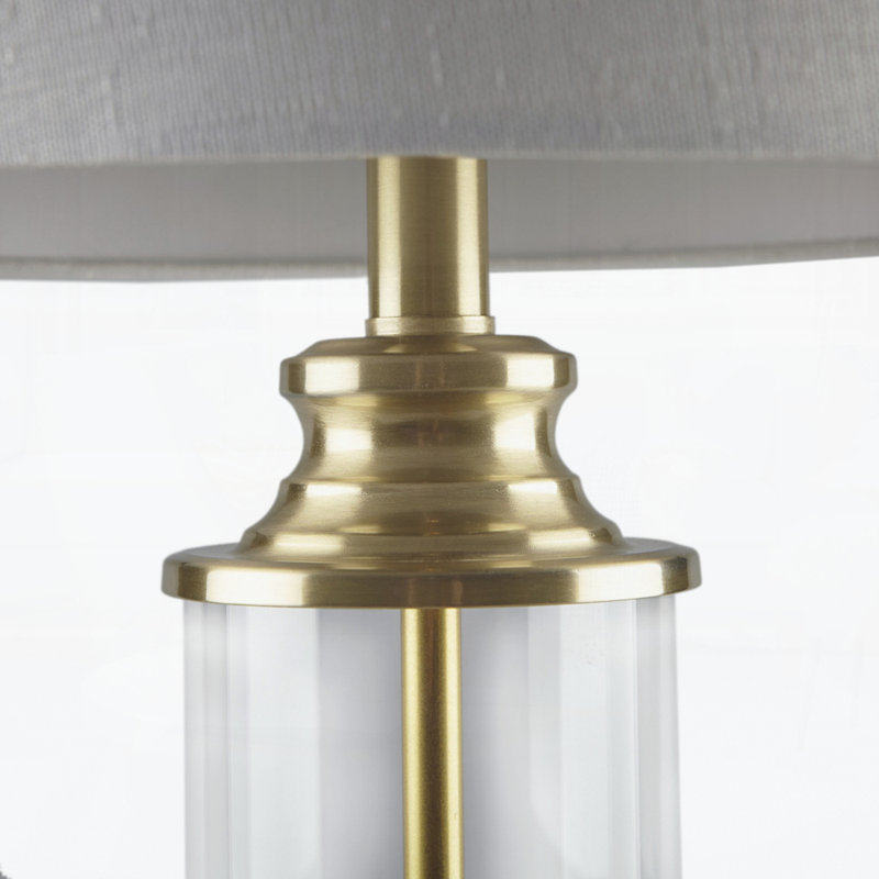 Ensemble de 2 lampes de table Clarity, Polyester, Doré