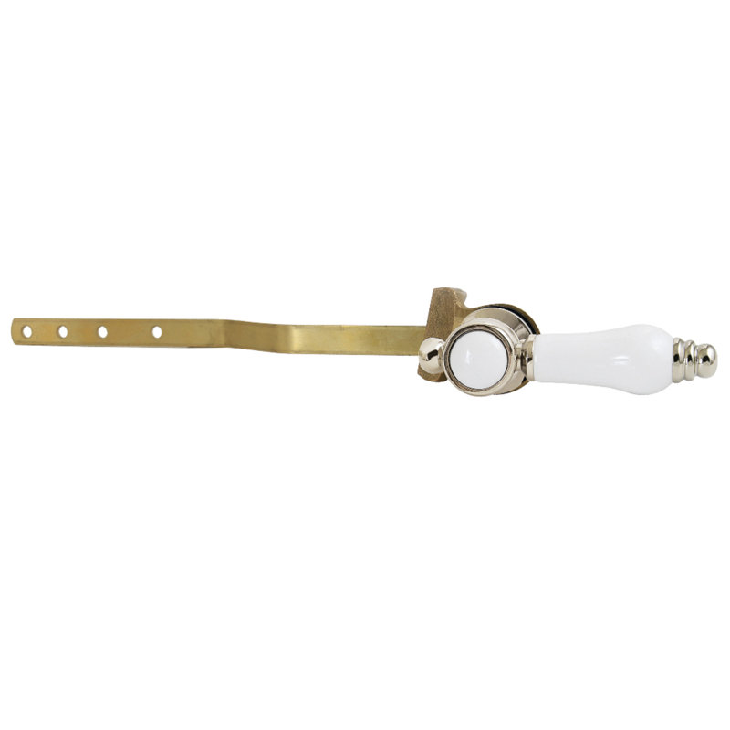 Kingston Brass Bel Air Front Mount Toilet Tank Lever, Polished Nickel