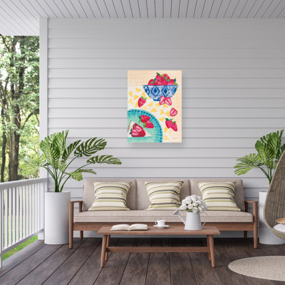 Courtney Prahl Tablescape Dessert Outdoor  Canvas
