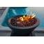 Foyer rond en béton Portland de 68,5 cm (27 po) avec support pour couvercle de bouteille de propane-110782576-110782574