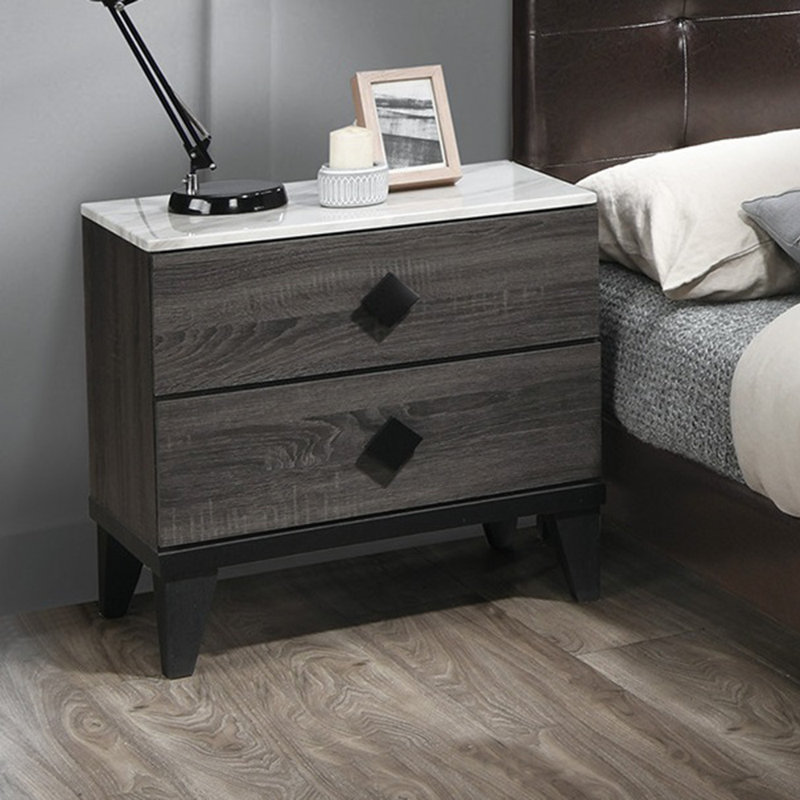 23'' W Nightstand, Gray