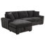 Canapé-lit modulaire Christa LAF gris-639850781-639850780