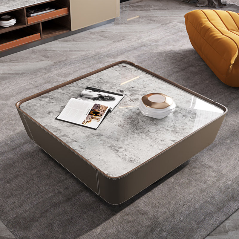 Table basse Modern, H 13,8 po x L 31,5 po x l 31,5 po