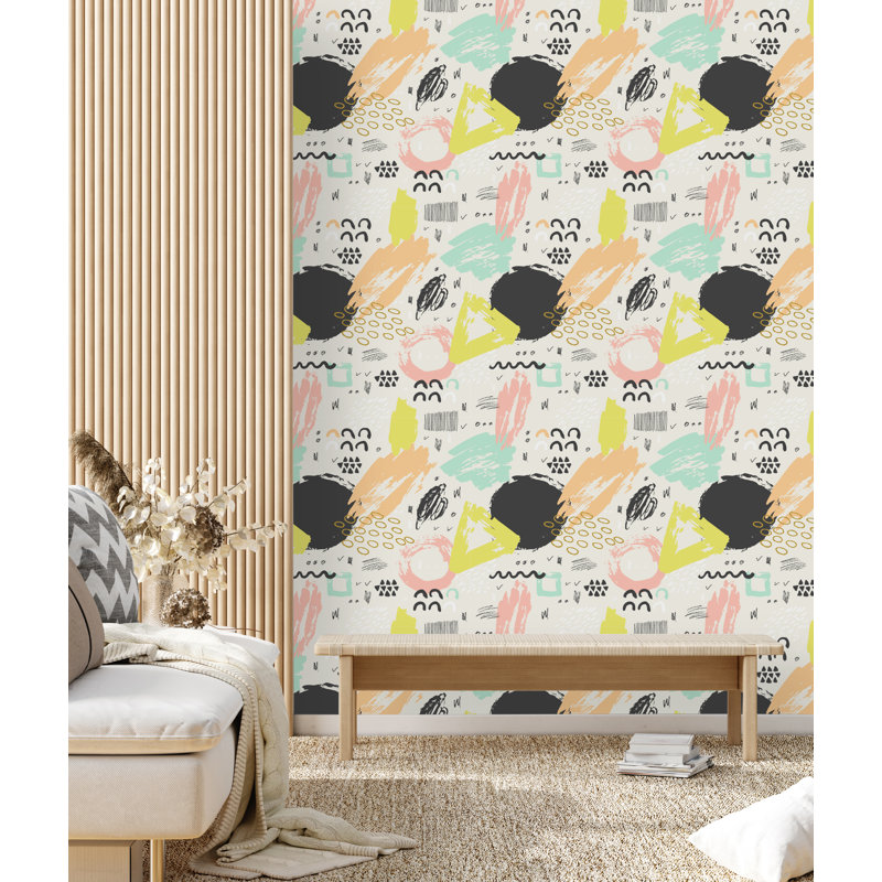 Panneau de papier peint, Vinyle, L 10,4 po x l 25 po