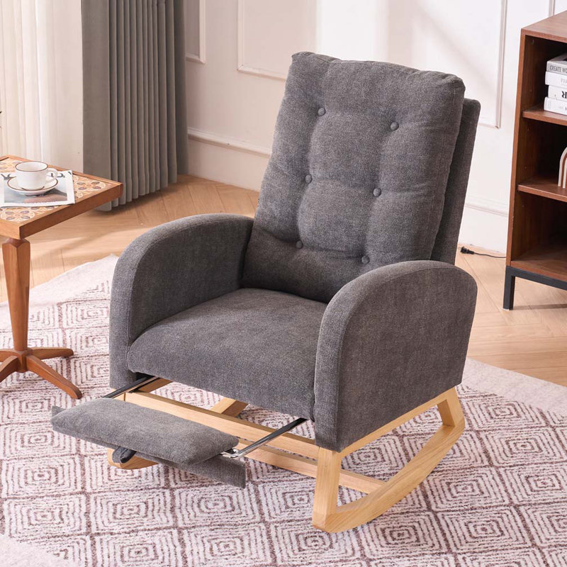 Chaise berçante, Gris