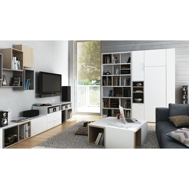 Reba TV Stand for TVs up to 78'', White