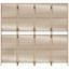 Mikie 147cm W x 180cm H 3 - Panel Folding Room Divider-332462342-332462339-287532543