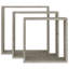 Gracelin 3 Piece Square Floating Shelf-860869498
