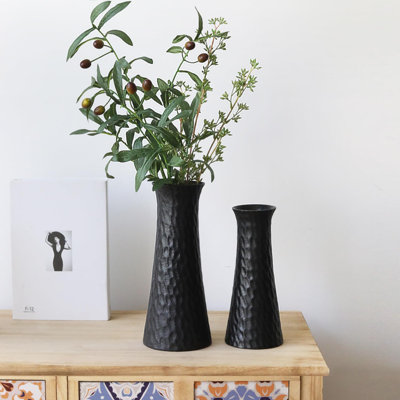 Ensemble de vases à fleurs en céramique Parmele