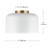 Rauni Glass Flush Mount