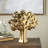 Cole And Grey Ceramic Glossy Tree Decorative Sculpture With Abstract Cutouts-1158589365