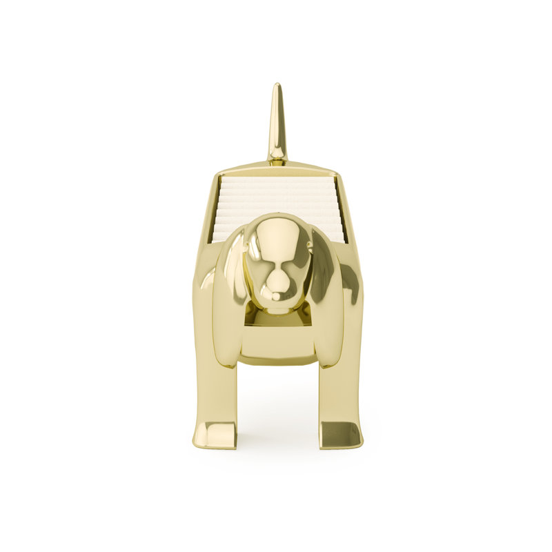 Umbra Dachsie Ring Holder, Brass