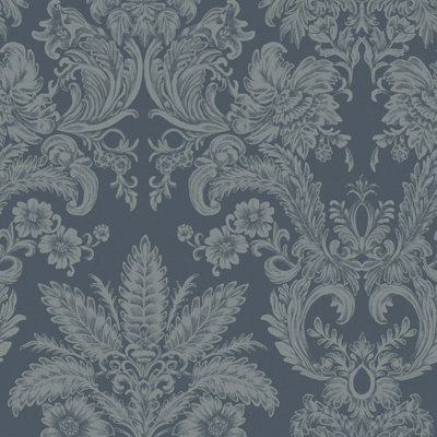 Parlor Paper - Glacial Wallpaper
