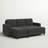 Barlett Upholstered L-Shaped Sectional with Ottoman Reversible-158425062