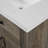Burgoon 60 " W Freestanding Standard Free Standing 2 Double Vanity Bathroom Vanity With Engineered Stone Top