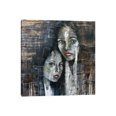 Complicity 1 Piece Wrapped Canvas Painting