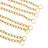47.24 Adjustable  Chain Garment Rack 2pcs Clothing Hanging Rack