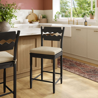 Tabouret de bar en chêne Jax