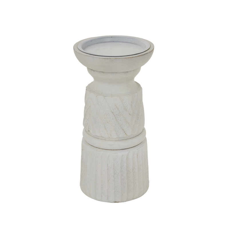 Anhat Wood Candle Accessories, 20 cm H x 10 cm W x 10 cm D