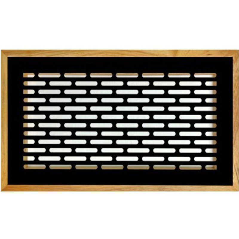 Registre magnétique en métal. Ouverture de conduit 4 x 10 (total 7 x 13) - Design industriel, H 0,75 po x l 4 po x L 10 po